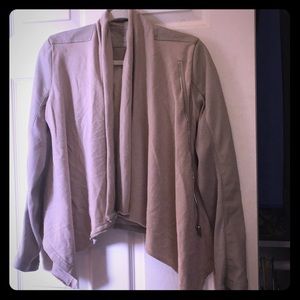 Flowy sweater jacket